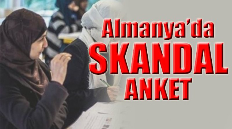 Almanya'da Müslüman öğrencilere skandal sorular