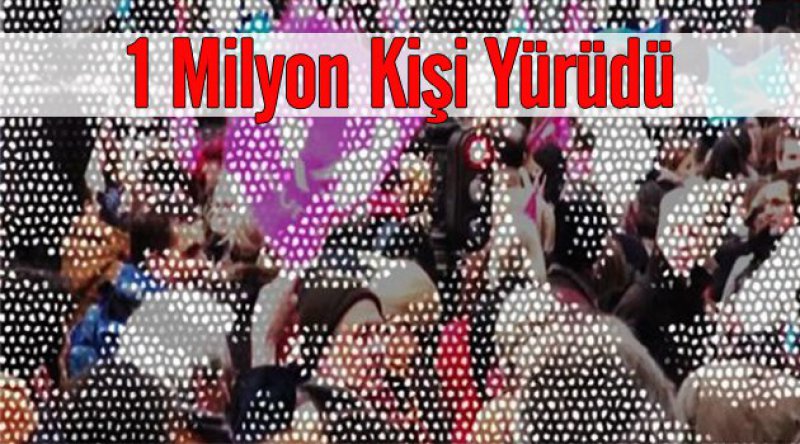 Eşcinselliğe karşı bir milyon kişi yürüdü